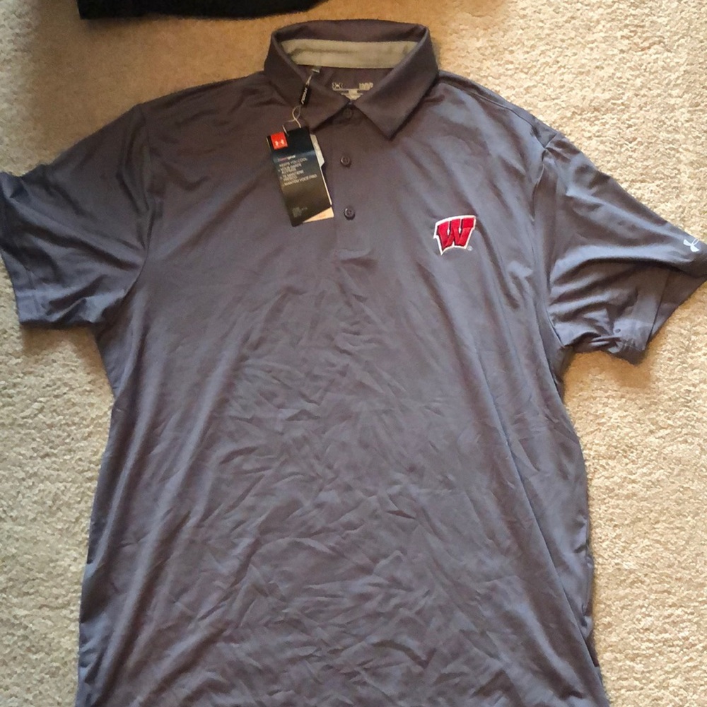 Men’s WIsconsin polo shirt
